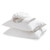 White Premium Bamboo Rayon Sheets Set - Assorted
