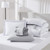 White Bed in a Bag 7 Piece Bed Set