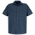 Navy Red Kap SP26 Specialized Pocketless Mens Short Sleeve Work Shirts