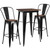 Bailey Bar Table & Stool Sets - Commercial Wood-Top Pub Table Sets