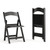 Plastic Folding Chairs - Commercial Resin Event & Party Folding Chairs - Premium Resin Black