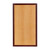 Glenbrook High-Gloss Resin Table Tops - Commercial Restaurant Table Tops - 2-Tone Cherry / Mahogany 30" x 48" Rectangular