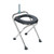 Portable Toilets - Folding Travel Toilet with Tissue Holder & Padded Seat