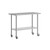 NH-WT-2448-CAS-GG NSF Stainless Steel Prep Table with Casters