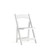Wood Folding Chairs - White