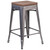 Lincoln Backless Stool - 24" Counter Height Wood Seat