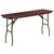 Floyd High Pressure Mahogany Laminate Folding Table