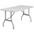 Folding Tables - Kathryn 5-Foot Granite White Plastic Table