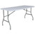 Folding Tables - Kathryn 5-Foot Bi-Fold Granite White Plastic Table