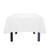Milliken Signature Square Tablecloth, 62x62 Inch - White