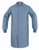 No Pocket Snap-Front Lab Coat - Wedgewood Blue