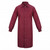 No Pocket Knit Cuff Lab Coat, Spun Poly - Maroon
