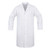 No Pocket Lapel Coat, Poly - White
