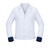 Short Lapel Coat, No Pocket - White