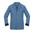 Short Lapel Coat, No Pocket - Wedgewood Blue
