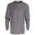 Unisex Warm-Up Jacket, Poly-Cotton - Pewter