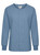 Unisex Warm-Up Jacket, White & Wedgewood - Wedgewood