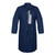 Poly Butcher Frock, 2 Lower & Inner Pocket - Navy