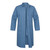 Poly Butcher Frock, 2 Lower & Inner Pocket - Wedgewood Blue