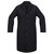 Colored 3-4 Sleeve Lab Coat, 1 Pocket - Black