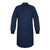 Spun Polyester Long Sleeve Butcher Frock - Navy Blue