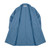 3 Inside-Pocket Polyester Butcher Frock - Wedgewood Blue