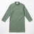 Colored No-Pocket Gripper Butcher Frock - Sage Green