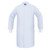 Lightweight Knit-Cuff No-Pocket Lab Coat