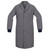 Colored Poplin Lab Coat, 3 Pocket with Contrast Cuffs - Grey