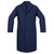 Women's Lab Coat, 3 Pocket, Button Front - Navy Blue