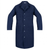 Navy Blue Poplin Lab Coat, Two Lower Pockets