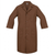 Brown Lab Coat, 3 Pocket, 6 Gripper, 34 Sleeve