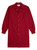 Poly Butcher Frock, Inner Pocket, Matching Cuff - Red