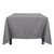 Signature Square Tablecloth, 72x72 - Medrite Grey