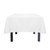 Signature Square Tablecloth, 44x44 - White