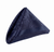 Satin Band Damask Napkin, 21x21, Navy  Blue
