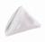 Satin Band Damask Napkin, 21x21, White