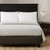 Quartet Pucker Jacquard Top Sheet – Hotel Flat Sheet (Grey Mist & White) – Grey Mist