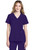 Cherokee Workwear Originals Ultra Women's V-Neck Scrub Top and Cargo Scrub Pants - Grape