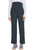 Cherokee Workwear Originals Ultra Maternity Mock Wrap Scrub Top and Straight Leg Scrub Pants - Pewter