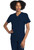Cherokee Workwear Originals Ultra Unisex V-Neck Scrub Top and Cargo Scrub Pants - Navy