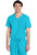 Cherokee Workwear Originals Ultra Unisex V-Neck Scrub Top and Cargo Scrub Pants - Turquoise