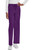 Cherokee Workwear Originals Ultra Unisex V-Neck Scrub Top and Cargo Scrub Pants - Eggplant