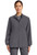 Cherokee Workwear Originals Ultra Women's Zip Up Scrub Jacket - Pewter