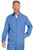 Cherokee Workwear Originals Ultra Men's Zip Front Scrub Jacket - Ciel Blue