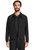 Healing Hands Works Men's Zip Front Scrub Jacket - Black