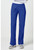 Cherokee Workwear Revolution Women's V-Neck Scrub Top and Straight Leg Scrub Pants - Galaxy Blue