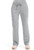 Cherokee Workwear Revolution Women's Mock Wrap Scrub Top and Flare Leg Scrub Pants - Grey