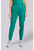 Cherokee Workwear Revolution Women's Mid Rise Jogger Scrub Pants - Teal Blue