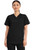 Cherokee Workwear Revolution Unisex V-Neck Scrub Top and Tapered Leg Scrub Pants - Black